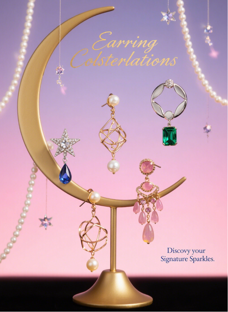 Earrings: Frames for Your Light